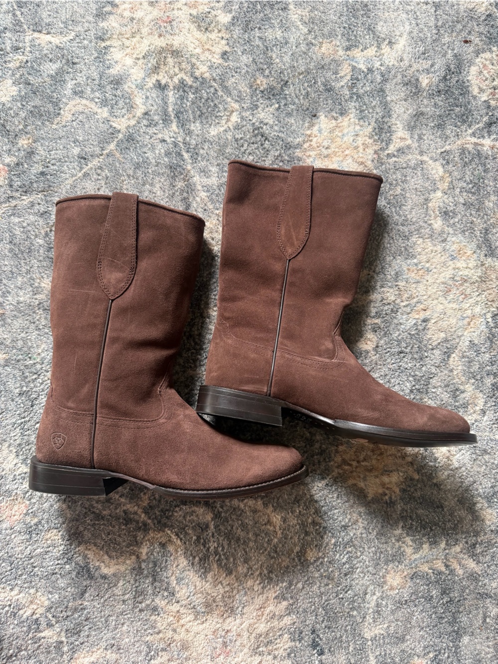 Brown Suede Mid-Calf Women's Boots ariat